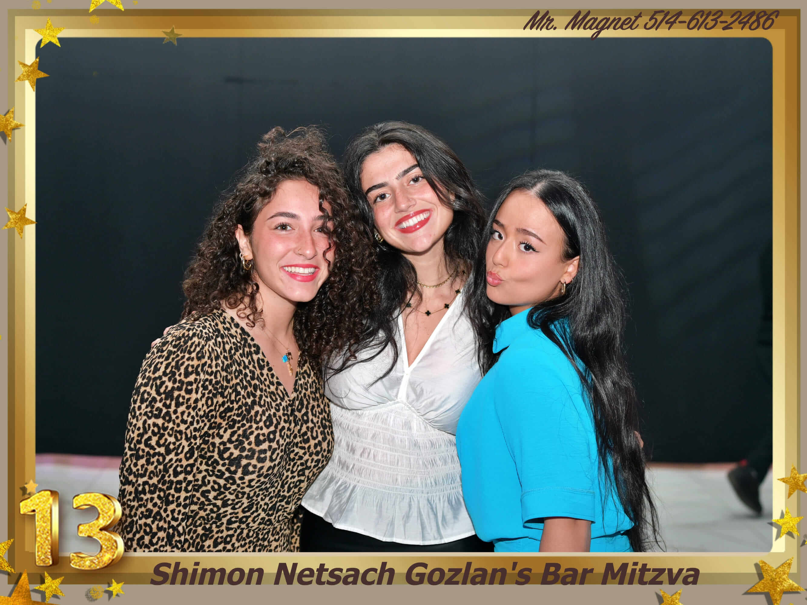 Event photo magnet