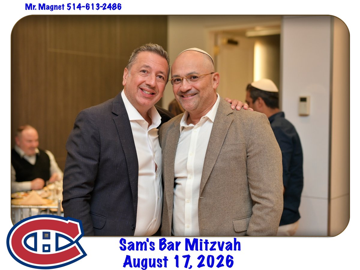 Sam's Bar Mitzvah, August 17, 2026