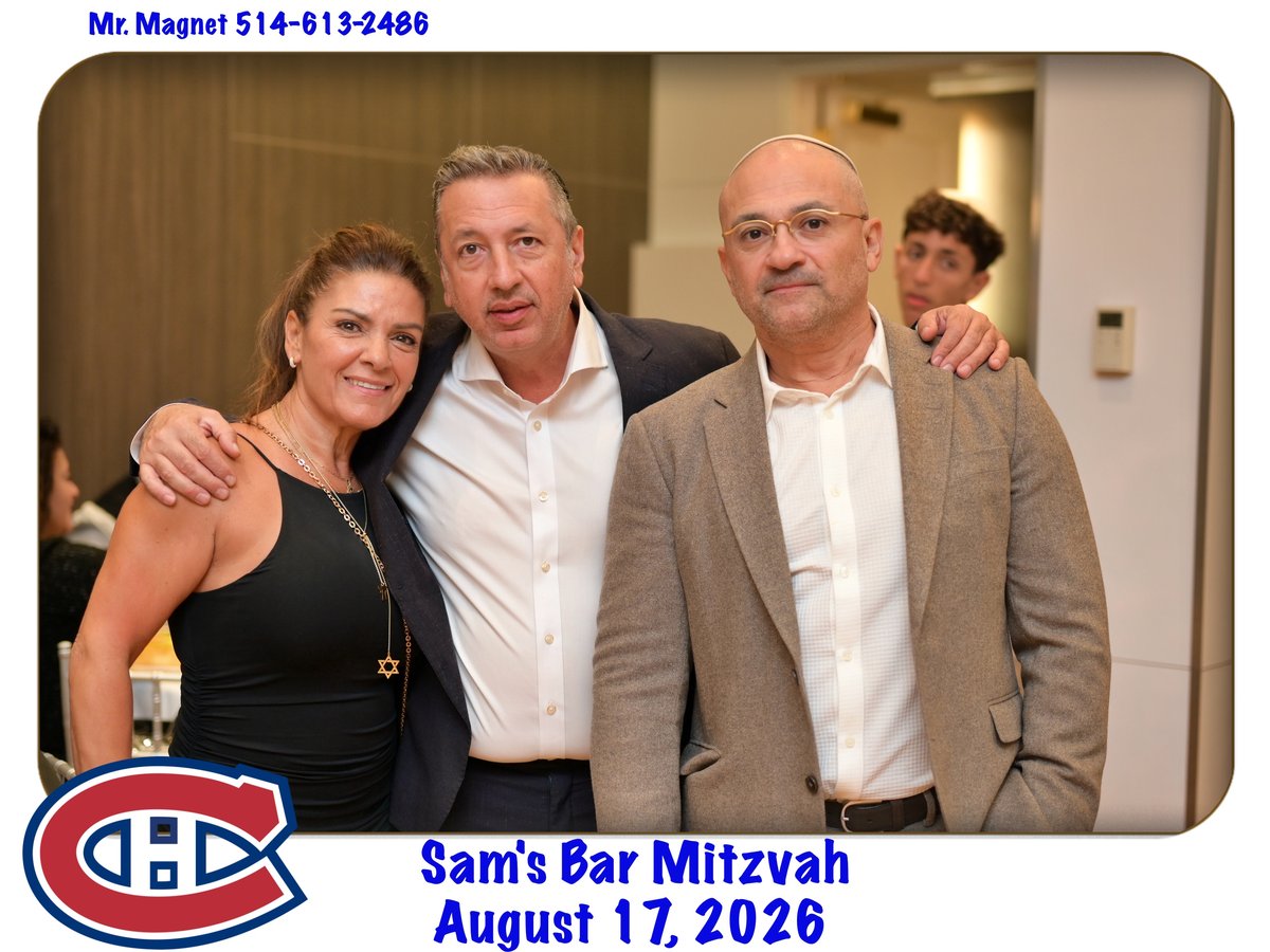Sam's Bar Mitzvah, August 17, 2026