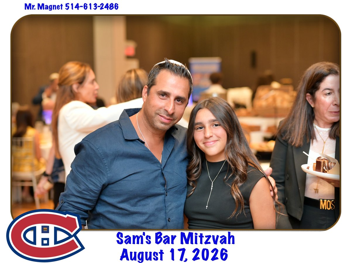 Sam's Bar Mitzvah, August 17, 2026