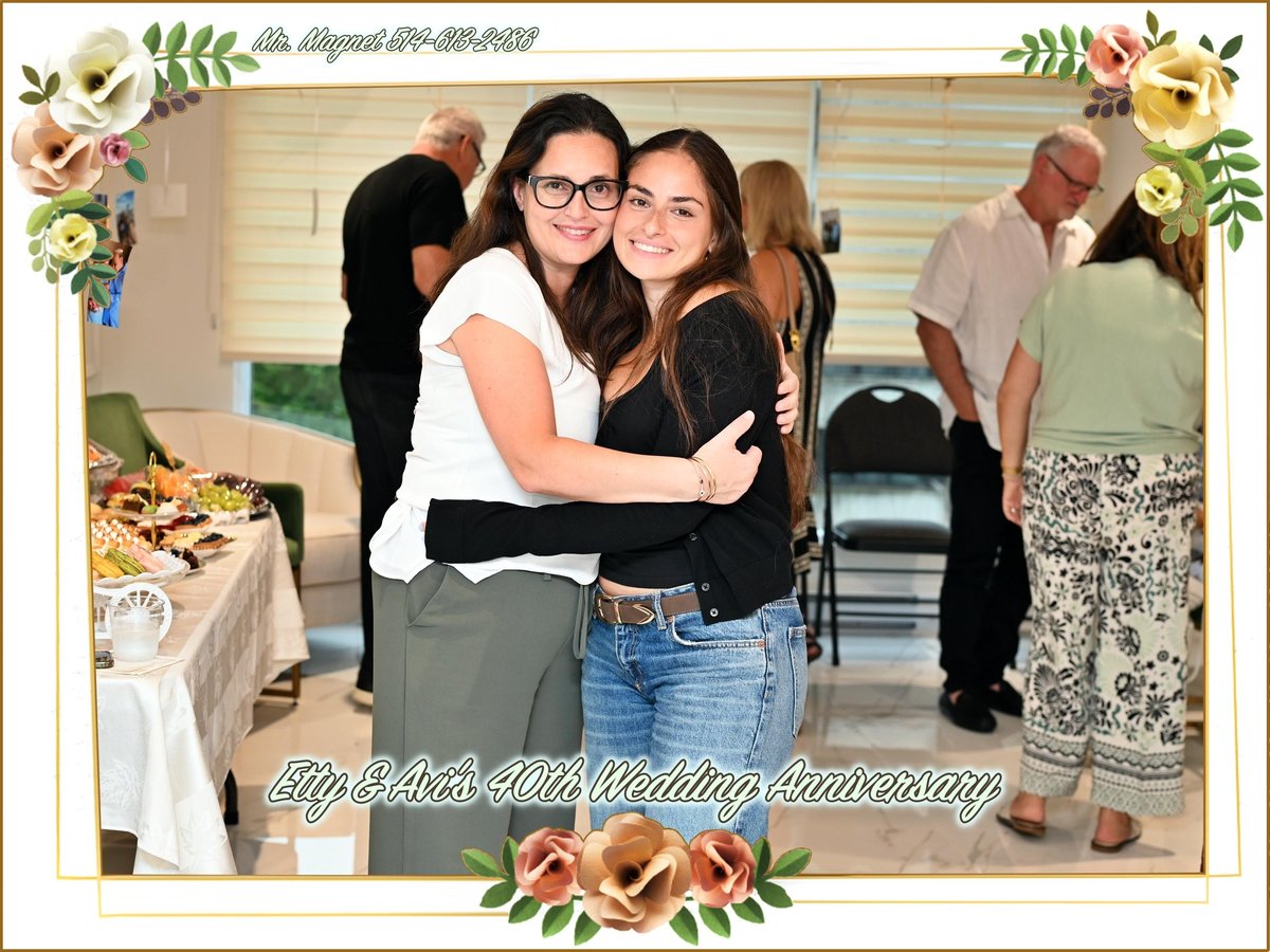 Etty & Avi's 40th Wedding Anniversary