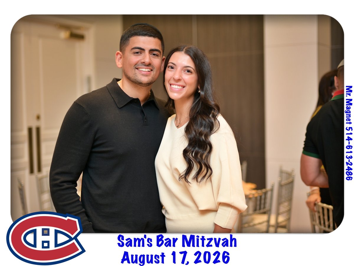 Sam's Bar Mitzvah, August 17, 2026