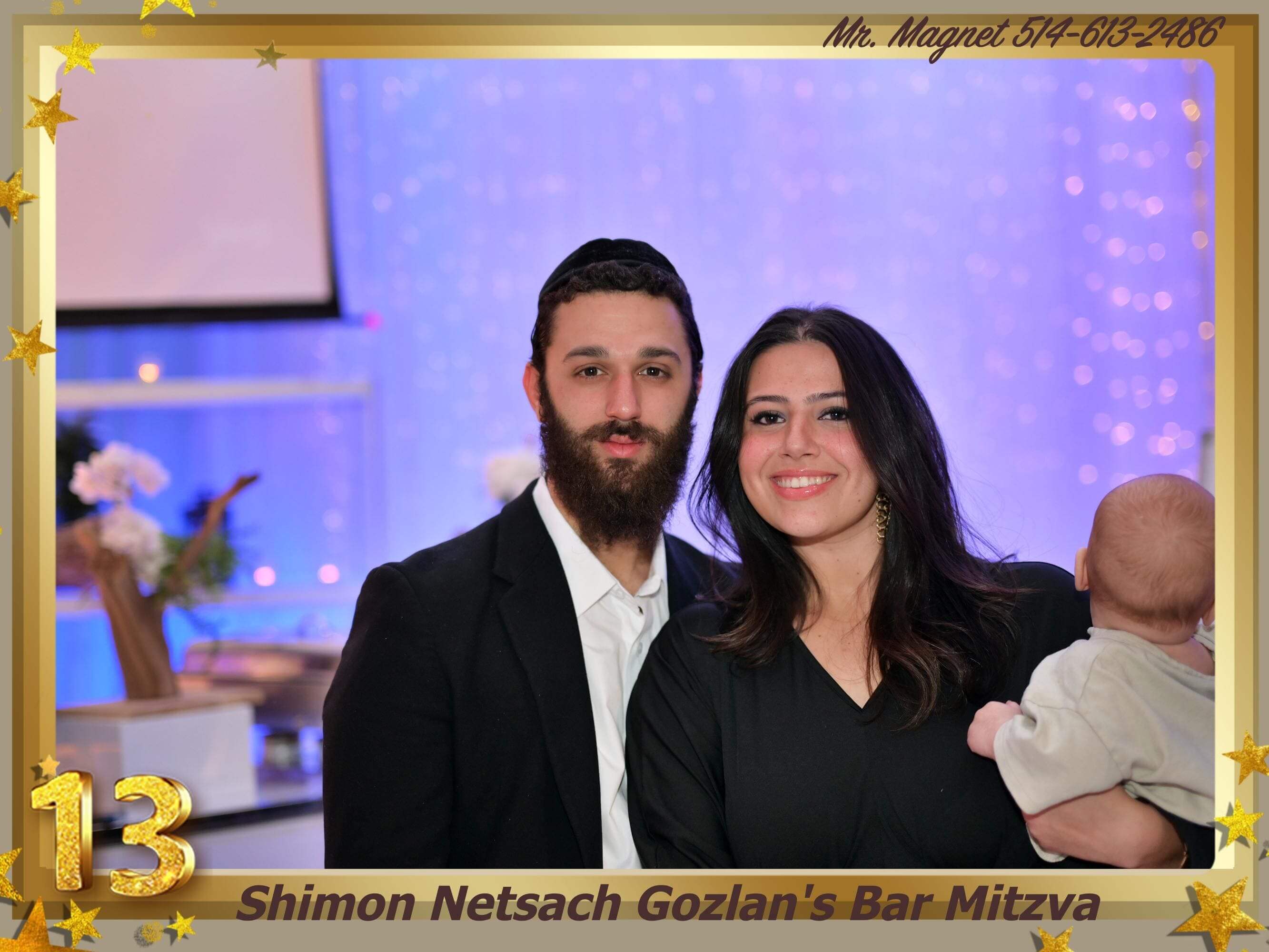Event photo magnet