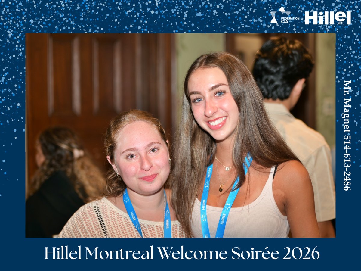 Hillel Montreal Welcome Soirée 2026