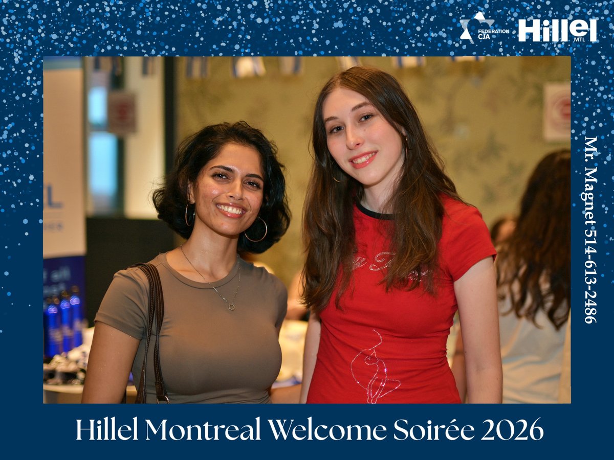 Hillel Montreal Welcome Soirée 2026