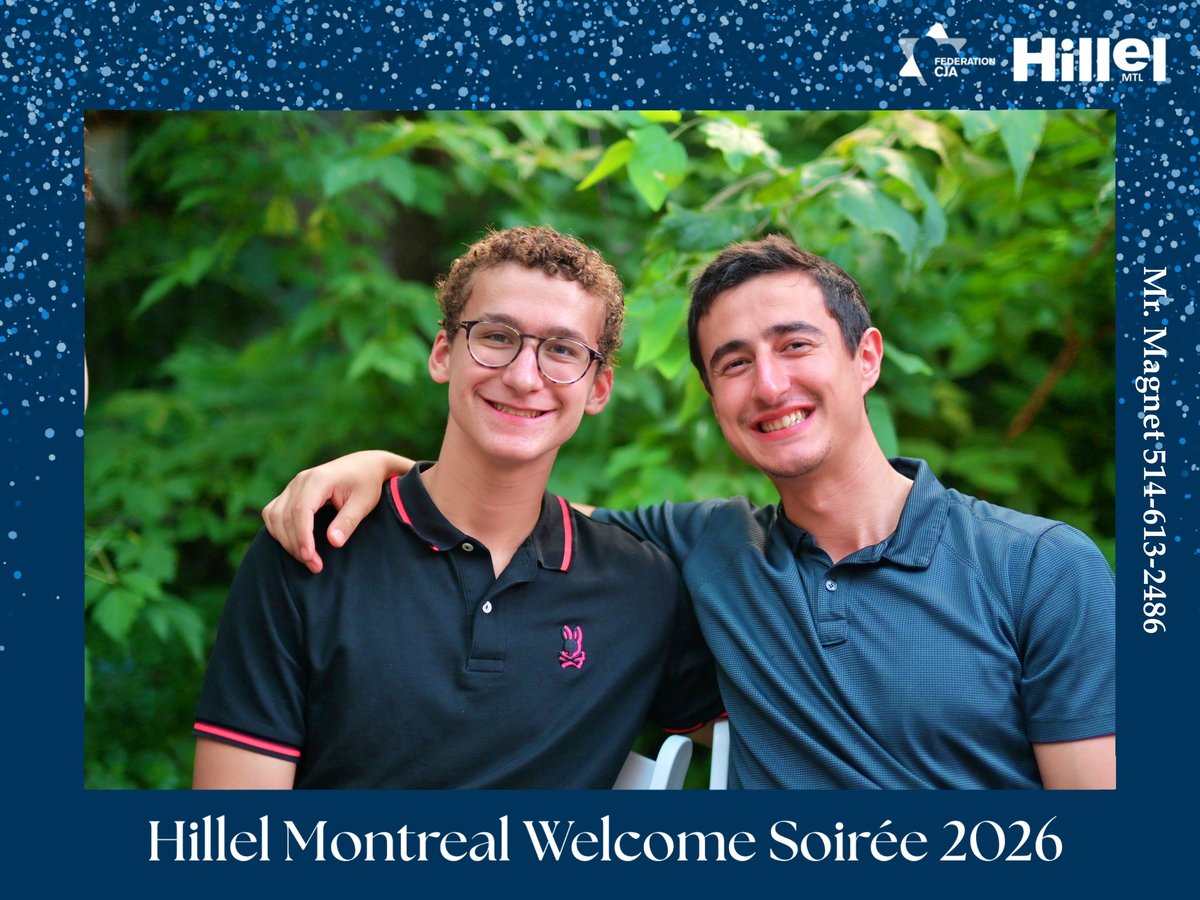 Hillel Montreal Welcome Soirée 2026