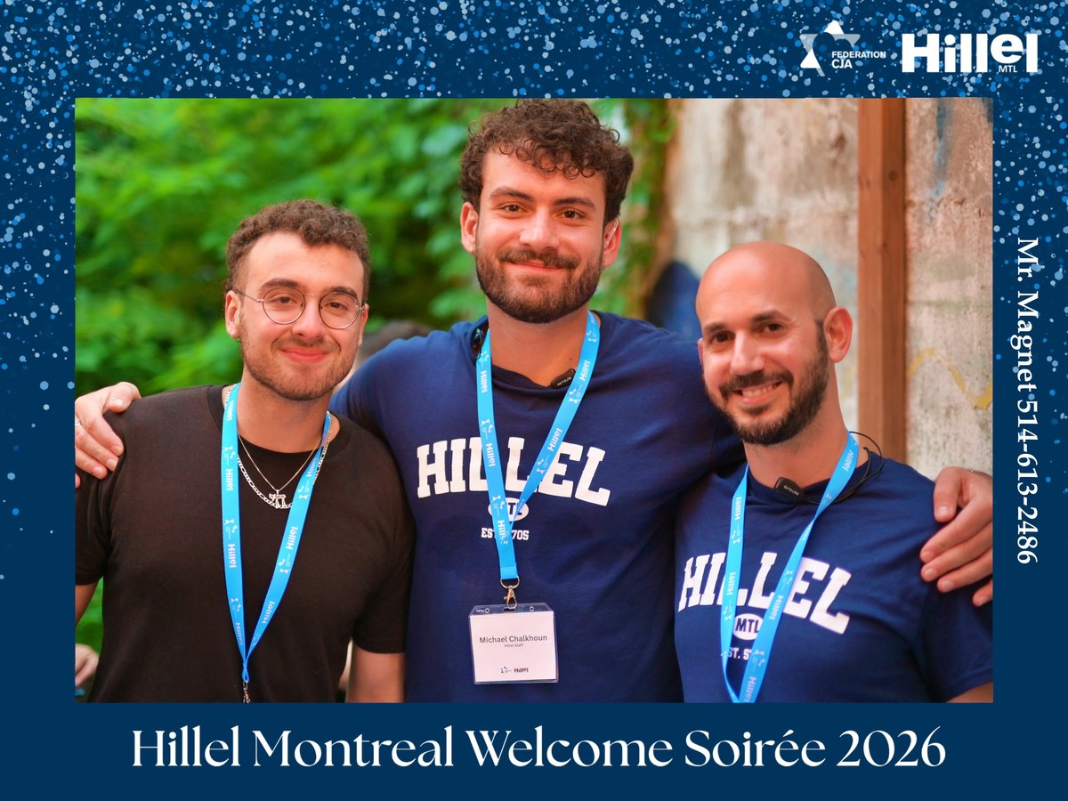 Hillel Montreal Welcome Soirée 2026