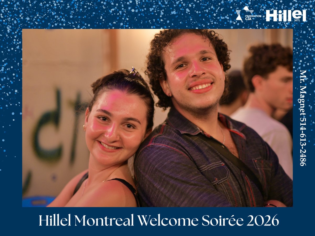 Hillel Montreal Welcome Soirée 2026