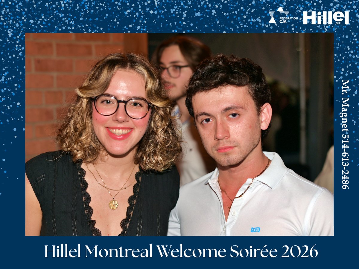 Hillel Montreal Welcome Soirée 2026