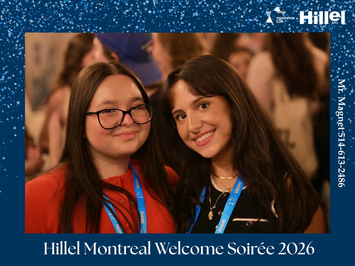Hillel Montreal Welcome Soirée 2026